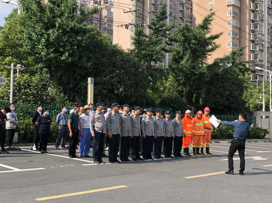 安全常在心 廬陽(yáng)建華文創(chuàng)園開展火災(zāi)事故應(yīng)急處置演練
