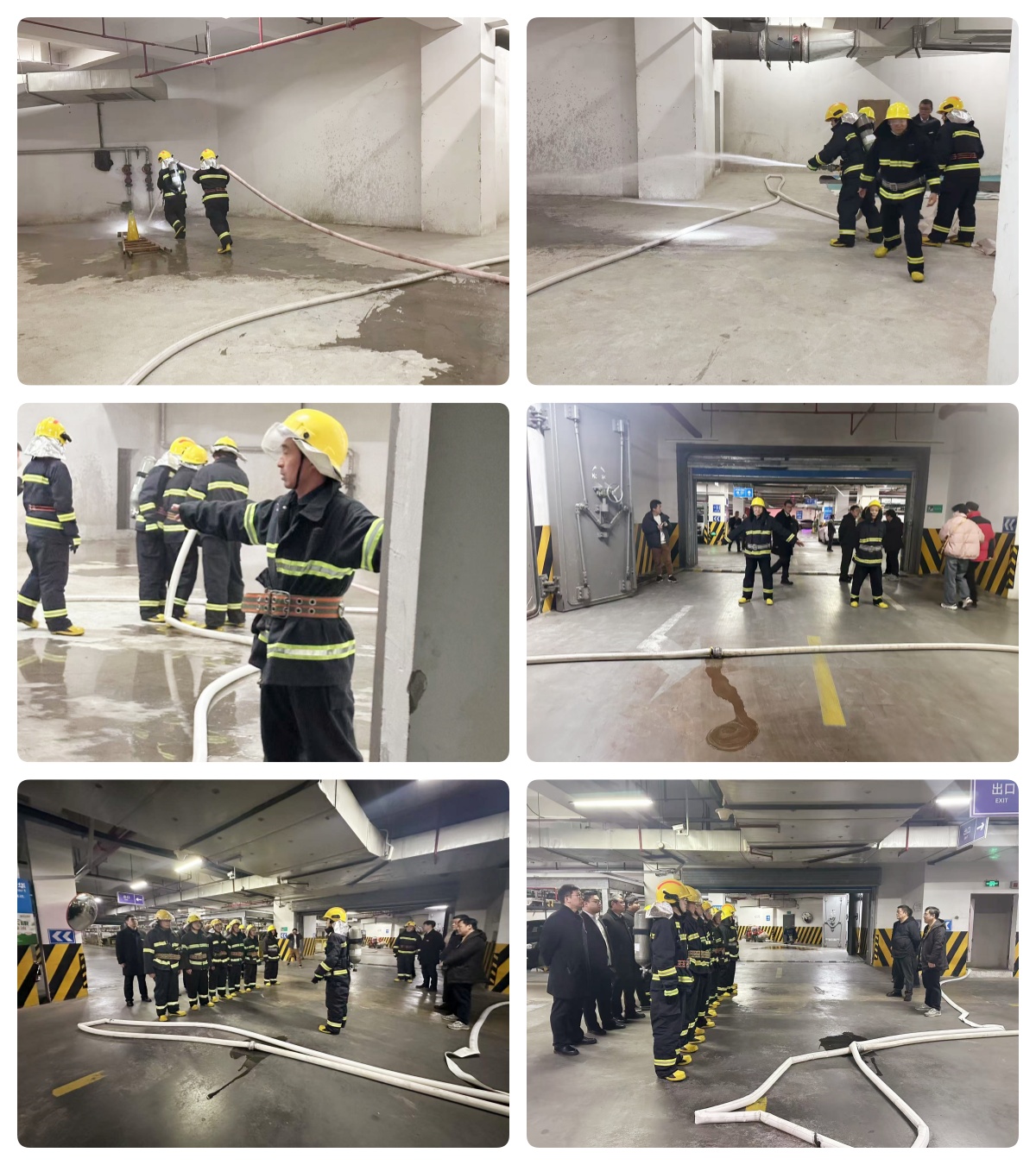 水晶城聯(lián)合大關街道、錢江商城開展消防聯(lián)勤聯(lián)動演練