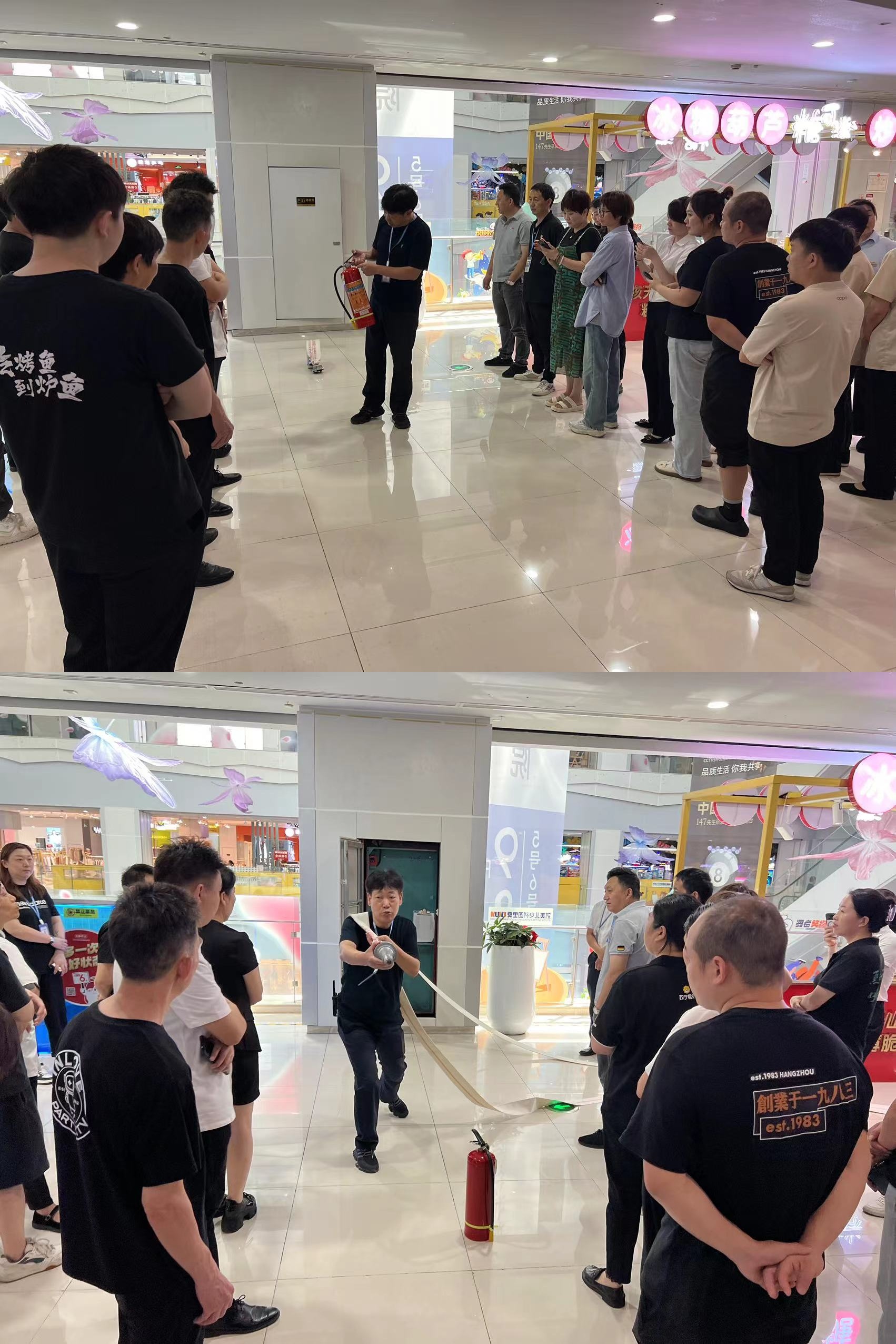 水晶城開(kāi)展新入職員工消防培訓(xùn)，筑牢安全防線(xiàn)